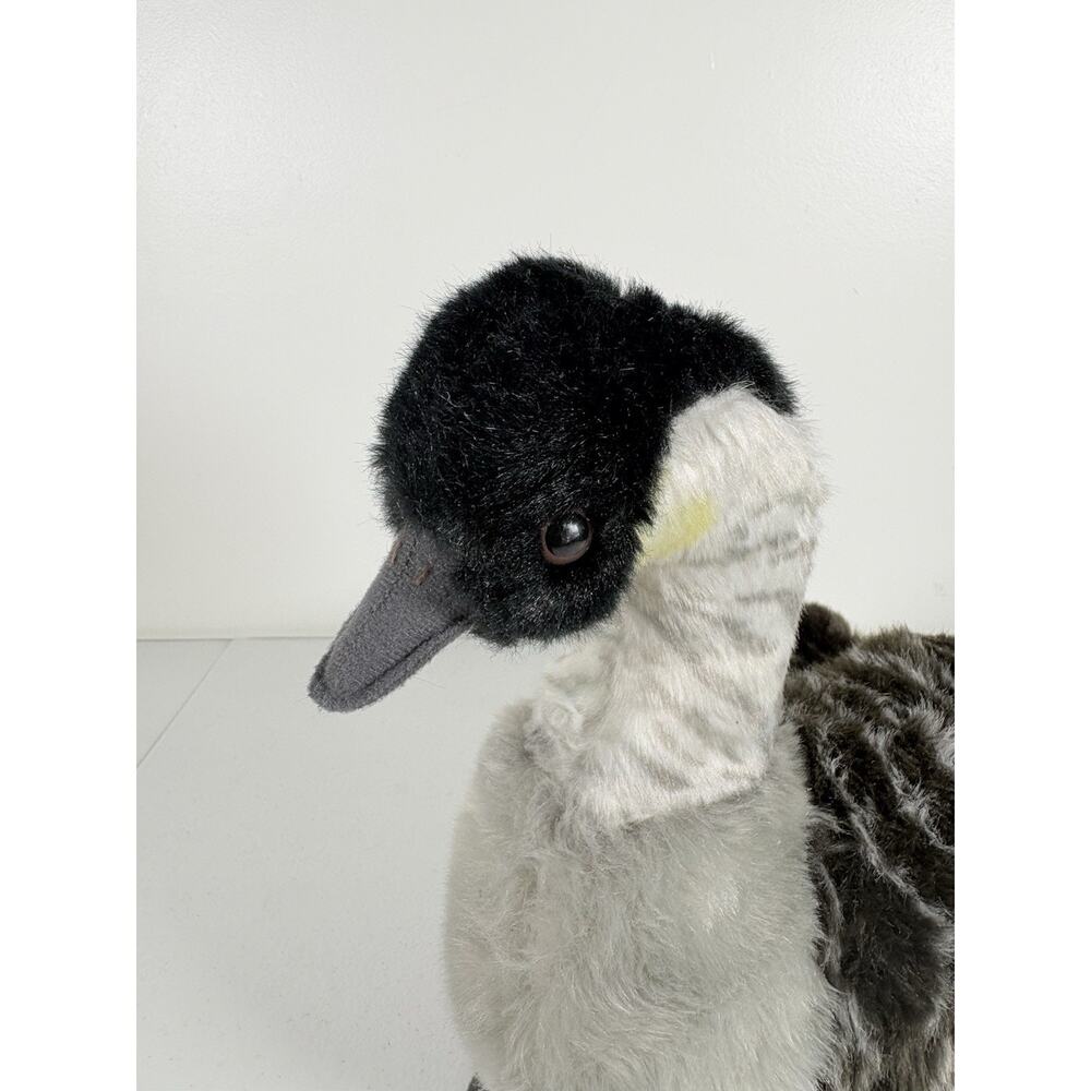 Jaag Nene Hawaiian Goose Plush Stuffed Animal Bird Brown White Black - Picture 2 of 9
